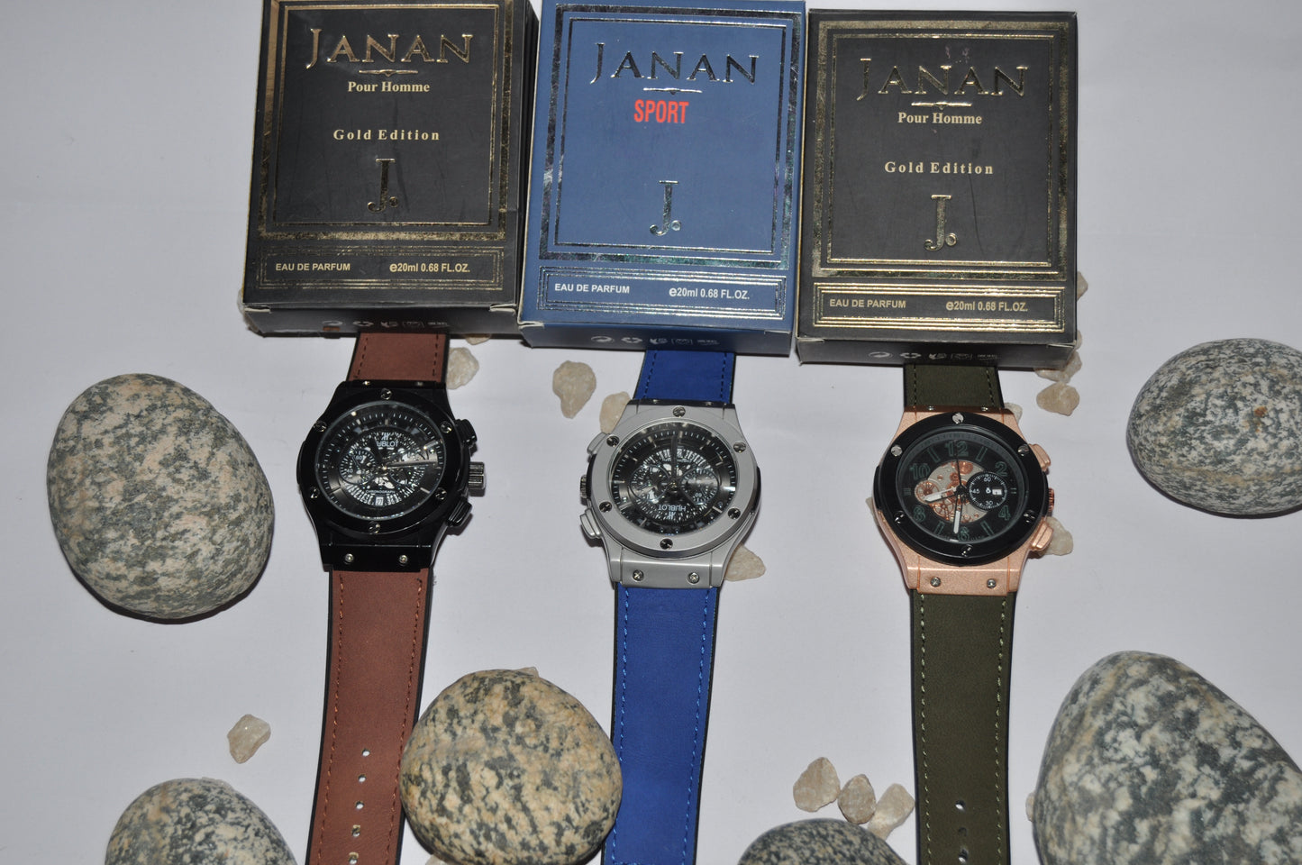 MOST DIMANDED HUBLOT WATCHES DEAL AVAILABLE WITH J. JANAN & ZARAR POCKET PERFUME