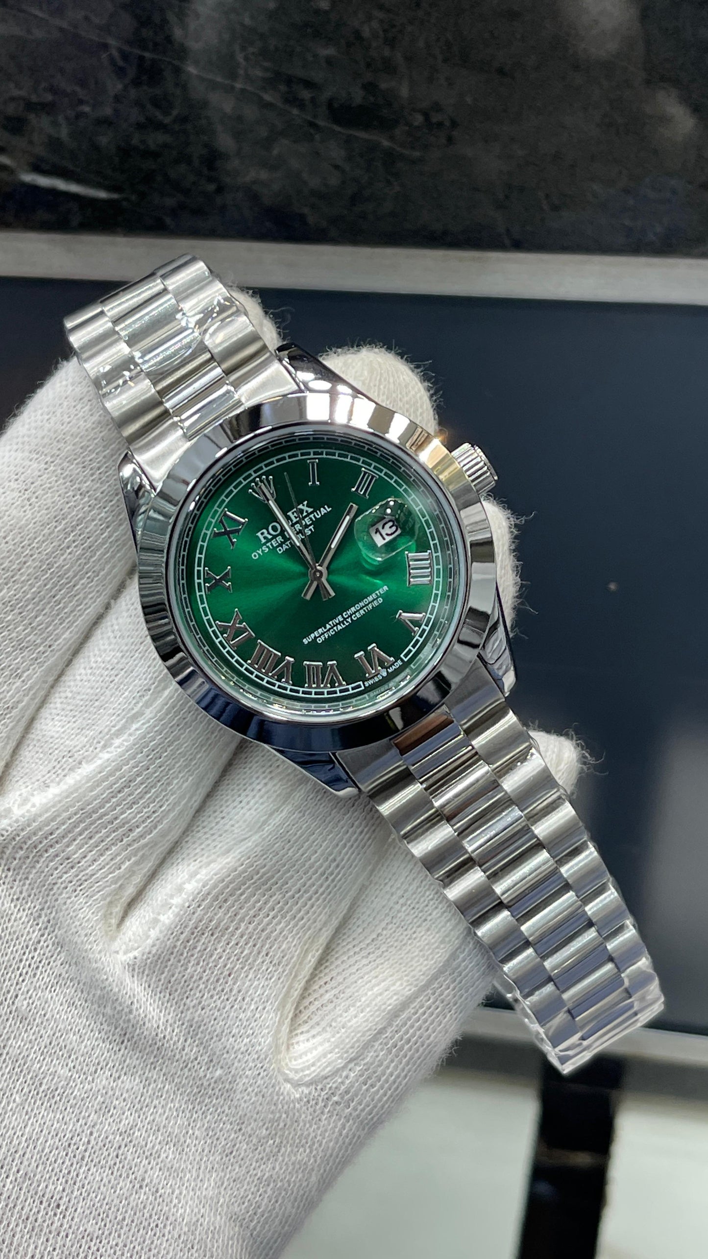 NEW ROLEX BEAUTY WATCH WITH (01)YEAR WARRANTY