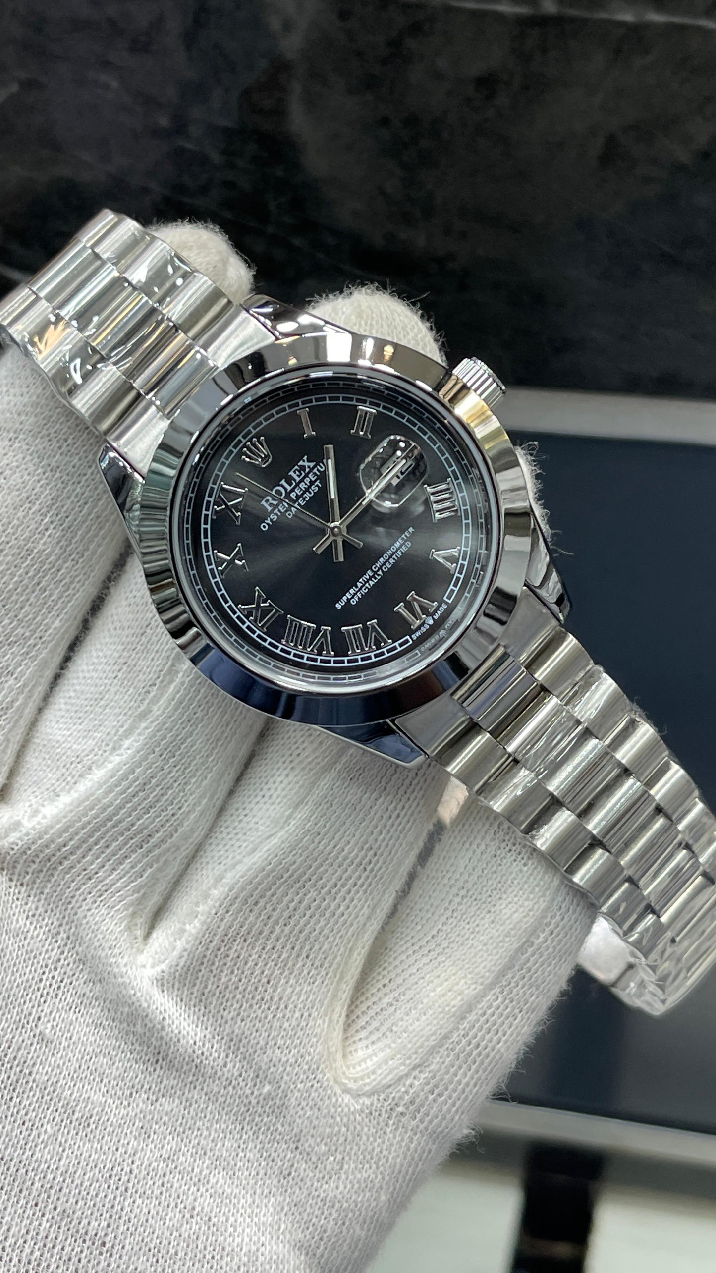 NEW ROLEX BEAUTY WATCH WITH (01)YEAR WARRANTY