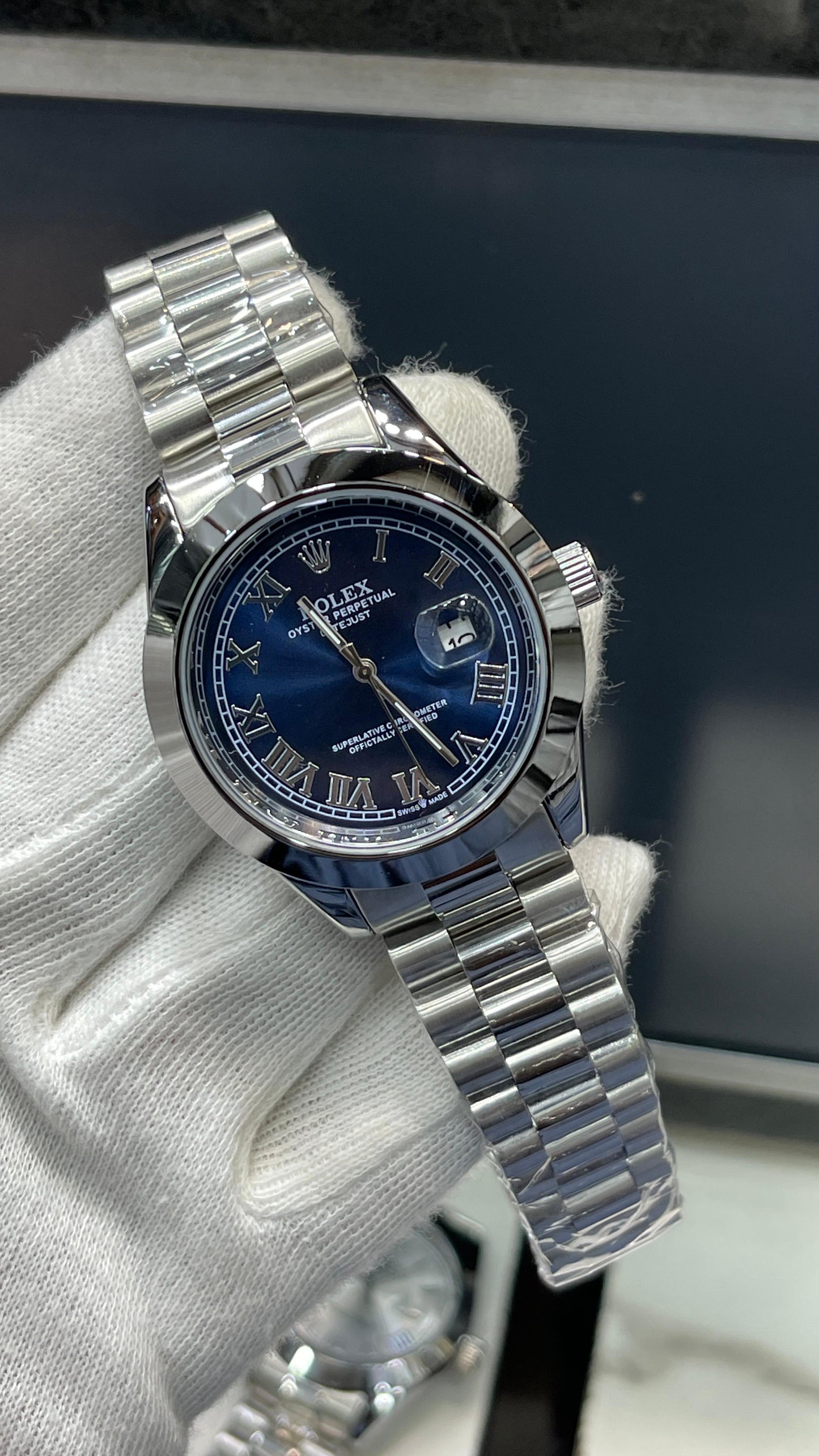 NEW ROLEX BEAUTY WATCH WITH (01)YEAR WARRANTY