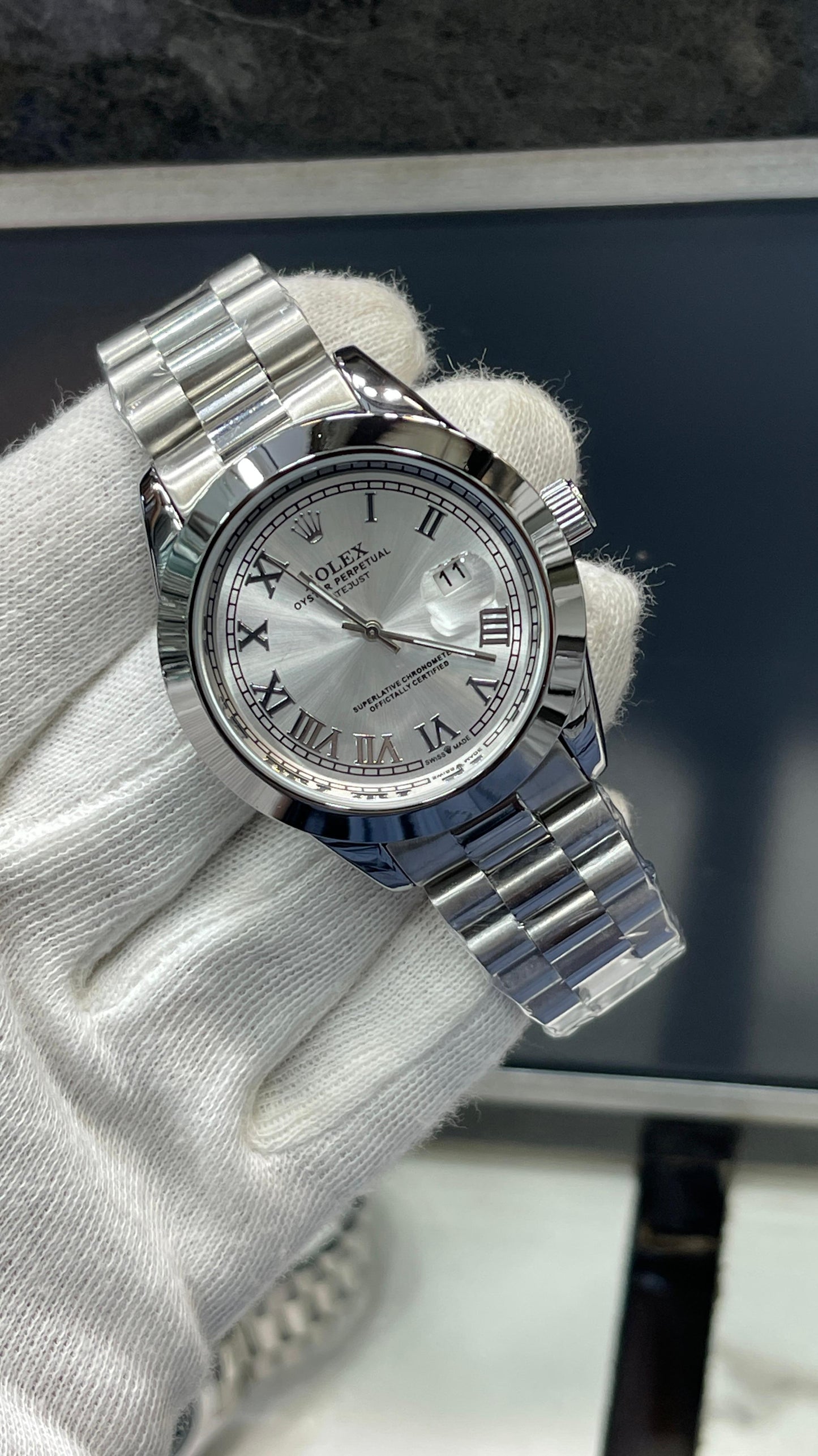 NEW ROLEX BEAUTY WATCH WITH (01)YEAR WARRANTY
